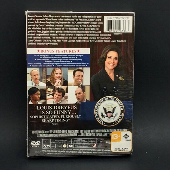 Veep: The Complete First Season DVD 2 Disc Set Sealed English French Spanish - Picture 2 of 7